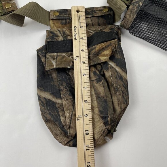 Swiss Design Camo Game Belt Bird/Game Pouches Bottle Holder Mesh Canvas - Picture 9 of 12